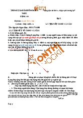 Bài 2 Lý thuyết cung và cầu - Kinh tế học vi mô | Trường Đại học Ngân hàng Thành phố Hồ Chí Minh