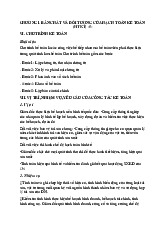 Chương 1 Bản Chất Và Đối Tượng Của Hạch Toán Kế Toán 5 môn Nguyên lý kế toán   | Học viện Nông nghiệp Việt Nam