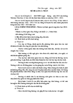 Bảng kế hoạch phát triển Kế hoạch | Đại học Sư Phạm Hà Nội