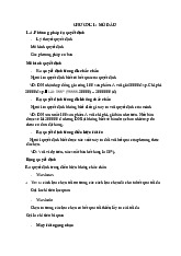 Chương 1 mở đầu phần 3 môn Quản trị sản xuất và tác nghiệp | Học viện Nông nghiệp Việt Nam