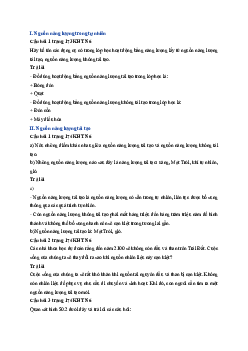 Giải Khoa học tự nhiên lớp 6 Bài 50: Năng lượng tái tạo  | Kết nối tri thức