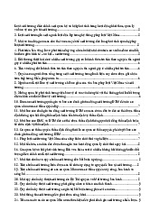 Đề cương môn Luật môi trường - Trường Đại học lao động -  xã hội