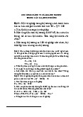 Bài tập Chương 5: hành vi của doanh nghiệp trong các loại thị trường Môn Kinh tế học đại cương | Trường đại học sư phạm kỹ thuật TP. Hồ Chí Minh
