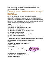 Giải Toán lớp 5 VNEN bài 88 Chia số đo thời gian cho một số chi tiết