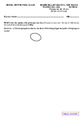 Đề giữa kỳ 1 Toán 10 năm 2024 – 2025 trường THPT Việt Nam – Ba Lan – Hà Nội