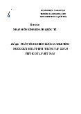 Phân tích tập đoàn tình hình kinh doanh của Pepsico tại Việt Nam - Tài liệu tham khảo | Đại học Hoa Sen