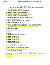 Đề cương trắc nghiệm môn Pháp luật đại cương| Trường Đại học Ngoại Thương