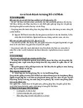 Cơ sở hình thành tư tưởng Hồ Chí Minh: Khảo sát lịch sử & lý luận | Trường Đại học Luật, Đại học Quốc gia Hà Nội