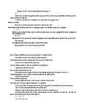 Đề cương ôn tập kinh tế vĩ mô -Trường đại học Văn Lang