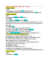 Tìm Hiểu Vị Trí và Cách Dùng Danh - Động - Tính - Trạng Từ