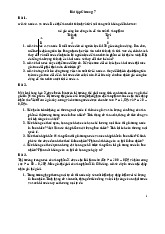 Bài tập Chương 7 môn Kinh tế vi mô | Trường Đại học Kinh Tế Quốc Dân