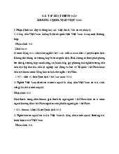 Đề cương môn Luật hiến pháp - Trường Đại học lao động -  xã hội.