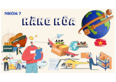 Tài liệu Khai nhận hàng hóa và báo cáo hải quan | Đại học Hoa Sen