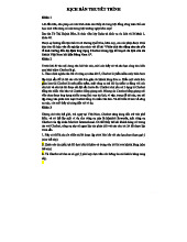 Kịch Bản Thuyết Trình Luận Văn Tốt Nghiệp: Chatbot Trong Du Lịch