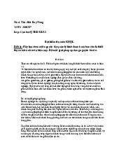 Hãy lựa chọn một nguyên tắc quản lý kinh doanh mà bạn cho là thiết thực nhất ở nước ta hiện nay. Đề xuất giải pháp áp dụng nguyên tắc đó môn Chủ nghĩa xã hội và khoa học | Trường Đại học Kinh doanh và Công nghệ Hà Nội