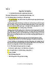 Nhập môn Việt ngữ học - Trường Đại học Ngoại ngữ- Đại học Quốc gia Hà Nội