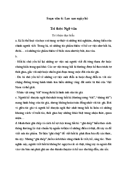 Soạn bài Lao xao ngày hè - Chân trời sáng tạo 6