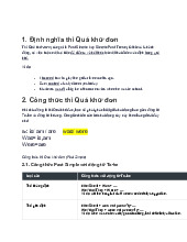 Thì Quá khứ đơn (Past Simple) - Tổng hợp và Bài tập hướng dẫn