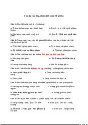 70 Câu hỏi trắc nghiệm - Kinh tế vi mô | Trường Đại học Mở Thành phố Hồ Chí Minh