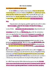 Đề cương Địa hình và phát triển văn hóa Hà Nội môn Hà Nội học | Trường Đại học Hà Nội