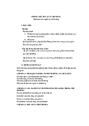 Hướng dẫn ôn tập và kiểm tra - Con người và môi trường | Trường Đại học Mở Thành phố Hồ Chí Minh