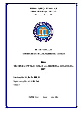 Tìm hiểu dịch vụ ngân hàng điện tử smartbanking của BIDV | Bài thảo luận thương mại điện tử căn bản