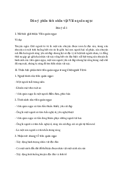 Phân tích nhân vật Viên quản ngục trong Chữ người tử tù | Kết Nối Tri Thức Ngữ văn 10