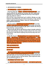 Chuyên đề: Lý luận văn học I - Bản chất của văn học và sự sáng tạo