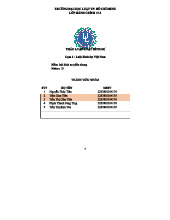 THẢO LUẬN LUẬT HÌNH SỰ BUỔI 1 - LỚP HÀNH CHÍNH 47