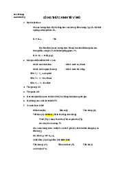 Công thức Kinh Tế Vĩ Mô | Trường Đại học Mở Thành phố Hồ Chí Minh