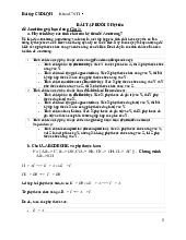 Bài tập buổi 5 Hệ tiên đề Amstrong và bao đóng môn Cơ sở dữ liệu quan hệ  | Trường đại học Kinh Doanh và Công Nghê Hà Nội