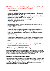Câu hỏi và khái niệm về mạng không dây môn Kinh tế chính trị | Trường đại học Mở Hà Nội