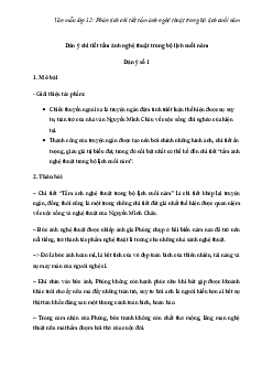Phân tích chi tiết tấm ảnh nghệ thuật trong bộ lịch cuối năm | Văn mẫu lớp 12