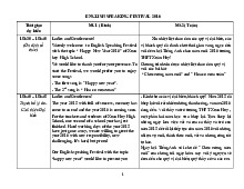 Kịch bản English Speaking Festival 2016 | Học viện Hành chính Quốc gia