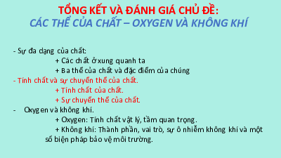 Bài tập chủ đề 3 và 4(1) | Bài giảng PowerPoint KHTN 6 | Cánh diều