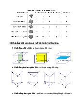 Bảng khối đa diện đều | Toán 12
