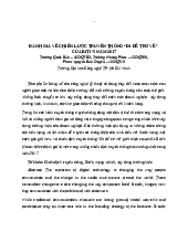Đánh giá chiến lược truyền thông "Đi để trở về" của Biti's năm 2017 | Trường Đại học Công nghệ TP. Hồ Chí Minh