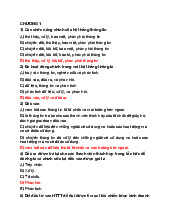 TRẮC NGHIỆM HỌC PHẦN HỆ THỐNG THÔNG TIN QUẢN LÝ - TỔNG HỢP CHƯƠNG 1 ĐẾN 9