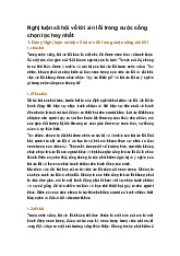 Nghị luận xã hội về lời xin lỗi trong cuộc sống chọn lọc hay nhất