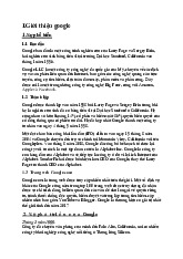 Giới thiệu google môn Lí luận nhà nước và pháp luật | Trường đại học Mở Hà Nội