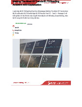 Making The Most Of Trends - IELTS Reading Practice (Cambridge IELTS 13)