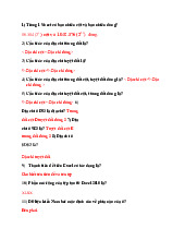 Tập ôn 300 câu môn Microsoft Excel  | Trường đại học kinh doanh và công nghệ Hà Nội