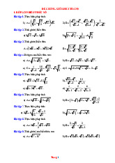 Đề Cương Ôn Tập Toán 9 Giữa HK1 Năm 2025-2026