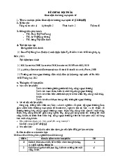 Đề Cương Học Phần Giao Dịch Thương Mại Quốc Tế QT Môn Giao dịch thương mại quốc tế | Trường Đại học Công nghiệp Thành phố Hồ Chí Minh
