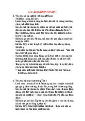 TÌm hiểu về các loại hình của văn hóa - Cơ sở văn hóa Việt Nam | Trường Đại học Văn hóa Hà Nội