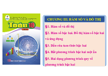 Chương 3. Bài 2: Hàm số bậc hai | Giáo án điện tử môn Toán 10 | Cánh diều