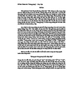 Phân tích bài thơ "Tràng giang" của Huy Cận - Từ nỗi buồn đến tình yêu nước