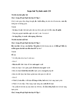 Soạn bài Tự tình lớp 10 sách Cánh Diều