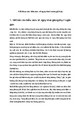 Viết bài văn biểu cảm về ngày khai trường (6 mẫu) | Ngữ văn 7