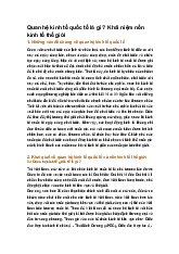 Quan hệ kinh tế quốc tế là gì ? Khái niệm nền kinh tế thế giới